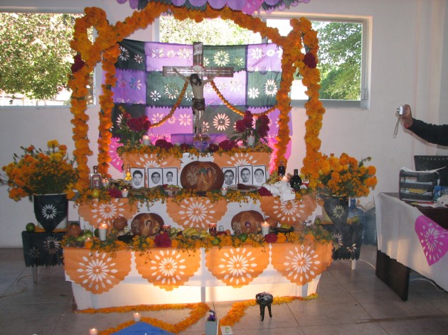 Altar que obtuvo el primer lugar del departamento de relaciones laborales